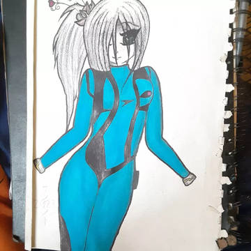 Leticia's Zero Suit Cosplay