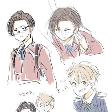 リコリコみた。らくがき