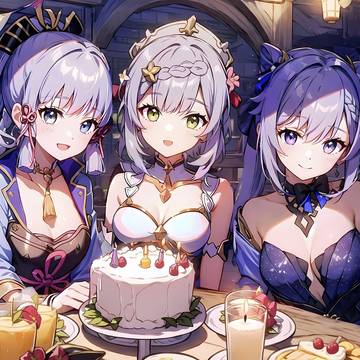 彼女たちと誕生日を過ごす！！ 与她们共度生日！！
