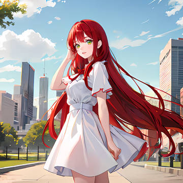 公園で