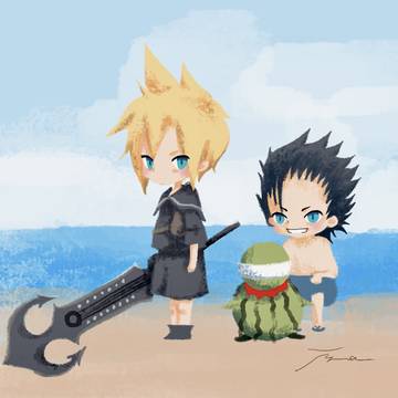 FF7ECスイカ割りイベント