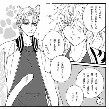【ちょも則】猫耳バグ【腐向け】