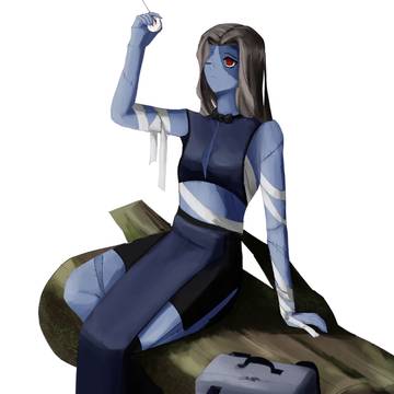 undead girl