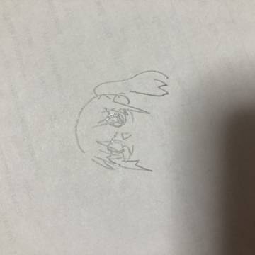 落書き(撮るの下手か)
