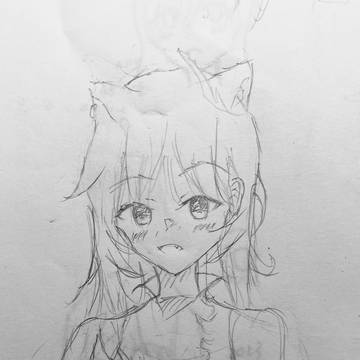 落書きで描いた刻晴