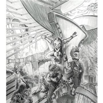 Aviators, original characters.