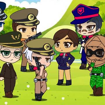 CnC в «Gacha Club», том №1