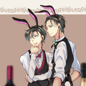 バニーの日&サークルカット