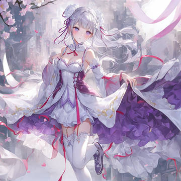 A爱蜜莉娅双花3