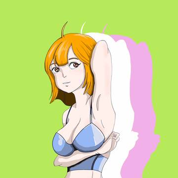 水着の女の子