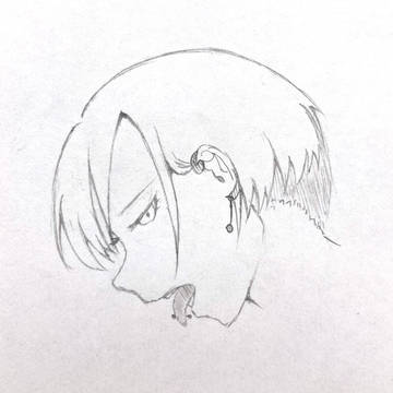 授業中に描いた落書き