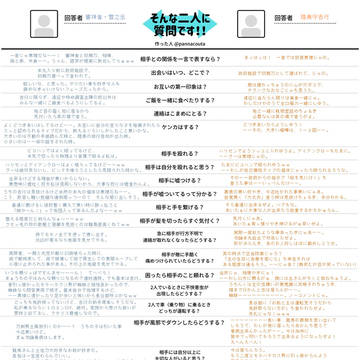 【うちの本丸】コンビ向け妄想用シート回答してみた【吉行編】