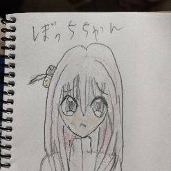 ド初心者がマンガキャラ練習帳で描いてみた。
