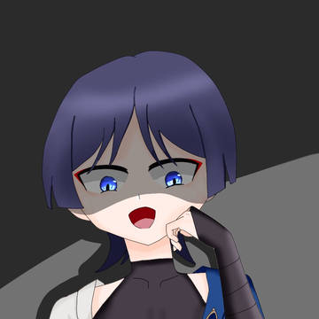 見下す放浪者くん