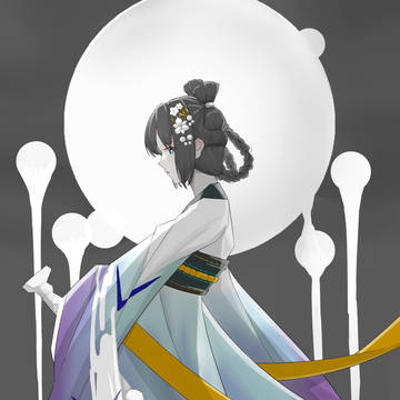 材质像玉的中国龙从云中出现