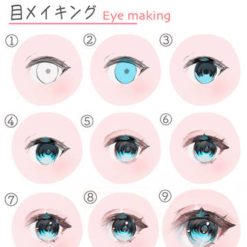 -目メイキング Eye making2-