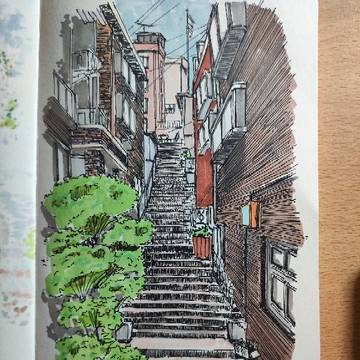 Traditional art street