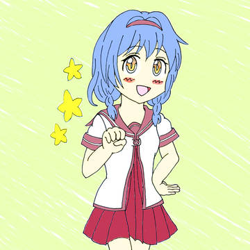 今日の練習226!/ ゆるゆり　古谷向日葵ちゃん