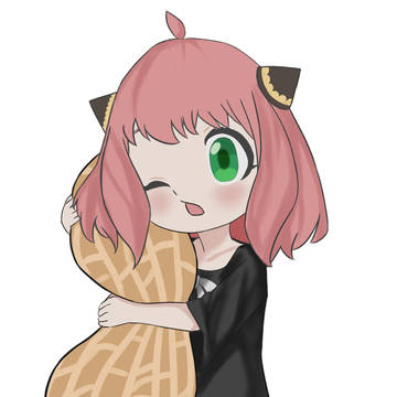 ピーナッツクッション