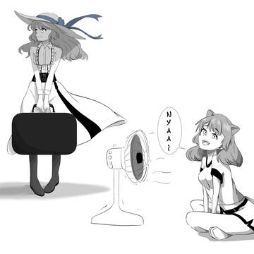 Grey Evergarden and Nyaa