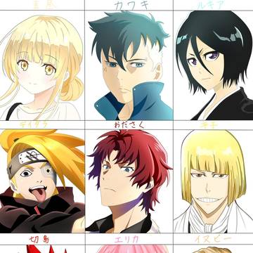 好きなキャラ寄せ集め！
