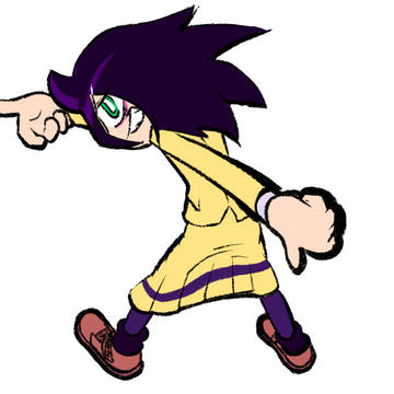 Tomoko looking EPIC!!!111!1!1