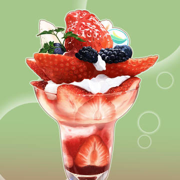 いちごパフェ