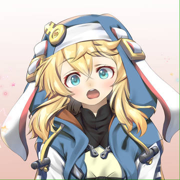 驚いたウサギのようなブリジット
