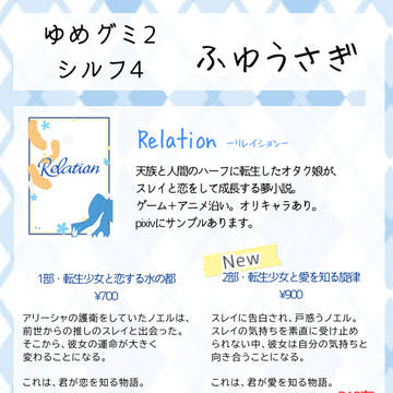 ゆめグミ！オンライン2お品書き