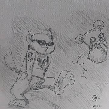 kicking 　rat