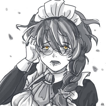お嬢様とメイドさん(女体化)