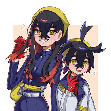 ポケモンより ゼイユとスグリ