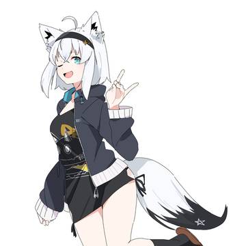 白上さん新衣装