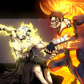 Endeavor vs All for One [BNHA]