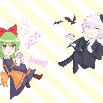 『Halloween Alice』　主人公コンビ