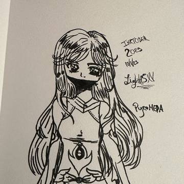 Inktober 2023 - Pyromeda
