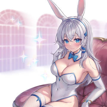 銀髪バニーちゃん🐰🔷