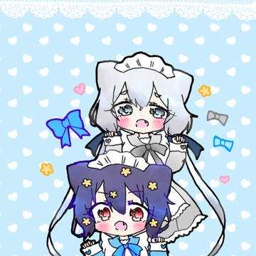 純子ちゃんと愛ちゃん