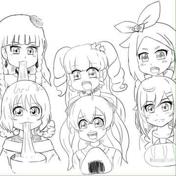 プリパラ絵など
