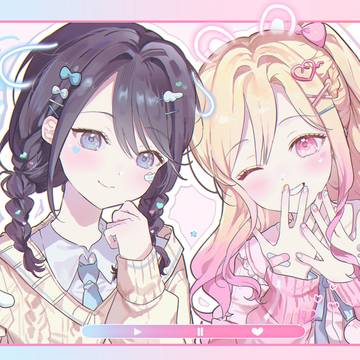💗💙