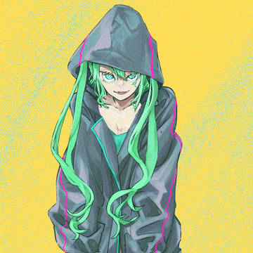 初音ミク×パーカー