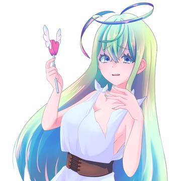 人間界に落ちてきた天使