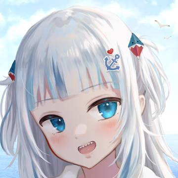 ぐらちゃん描いた〜🦈✨