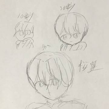 テラーに載せたラクガキ達