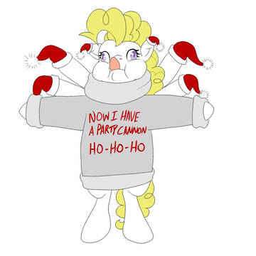 Ponytober day 3 Surprise/Sweater