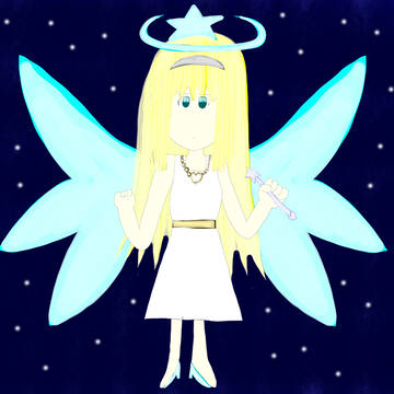 Un petit ange dans la galaxie