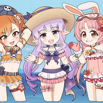 リトル・リリカル 水着