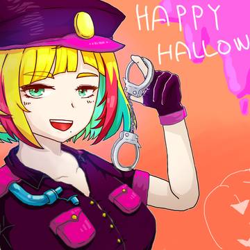 ハロウィン記念イラスト①