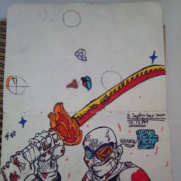 Birthday Drawing For My Friend
