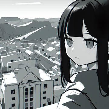 Osage-chan went for a walk